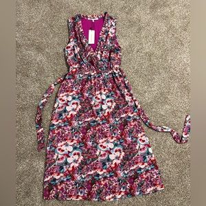 Floral collective concepts sleeveless dress